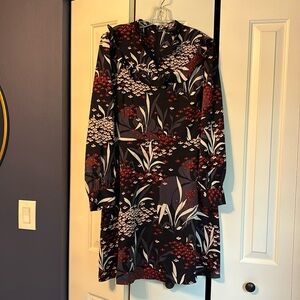 Ann Taylor lined long sleeve dress